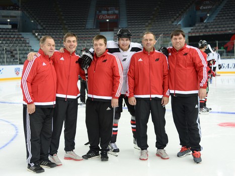 Общее фото "Авангарда" перед стартом сезона 2015-2016