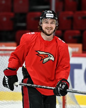 Раскатка «Авангарда» перед матчем с «Салаватом Юлаевым»