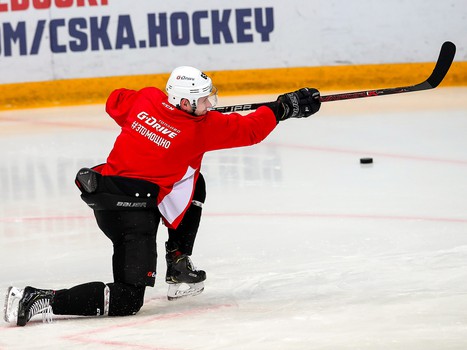 Раскатка «Авангарда» перед первым матчем финальной серии с ЦСКА