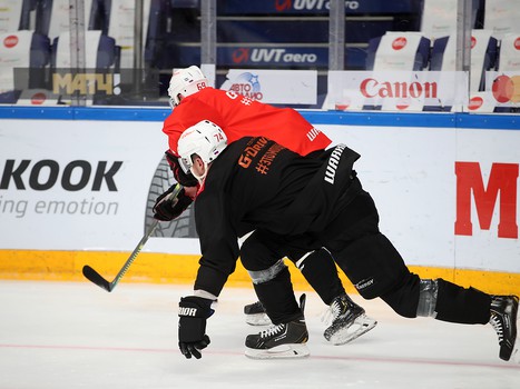 Раскатка «Авангарда» перед выездным матчем с «Ак Барсом»