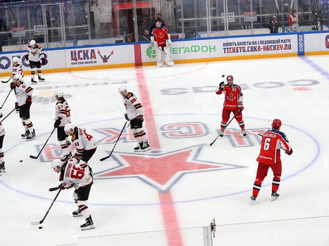 20.04.2021. Финал Кубка Гагарина, 2 матч. ЦСКА - «Авангард» 3:0