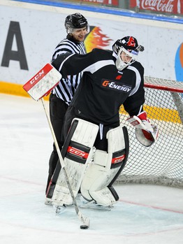 Тренировочный матч "Авангарда" с "Омскими Ястребами"