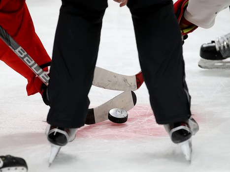 Раскатка «Авангарда» перед матчем с «Локомотивом»