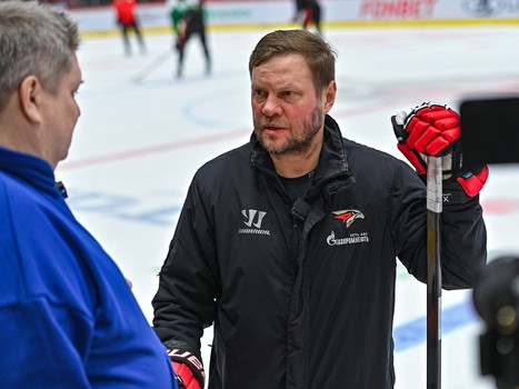 Открытая тренировка «Авангарда» перед финалом Востока