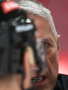 Раскатка «Авангарда» перед матчем с «Витязем»