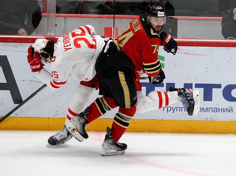 17.02.2022. Товарищеский матч. «Авангард» - «Спартак» 3:5