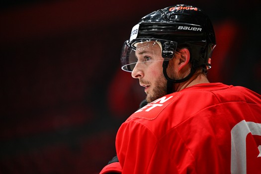 Раскатка «Авангарда» перед матчем со «Спартаком»