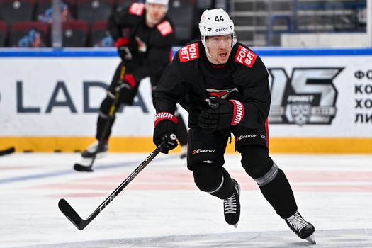 Раскатка «Авангарда» перед третьим матчем серии с «Металлургом» в Магнитогорске