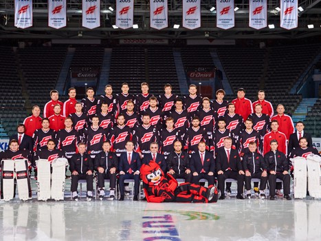 Общее фото "Авангарда" перед стартом сезона 2015-2016