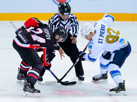 25.09.2015. "Авангард" - "Барыс" 2:4