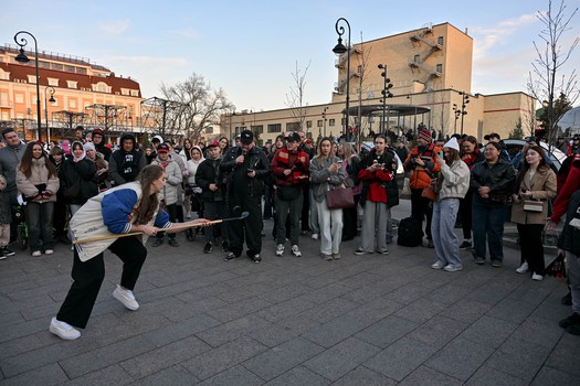 Фан-зона «Авангарда» в Городском саду
