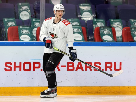 Первая тренировка Никиты Сошникова в «Авангарде»