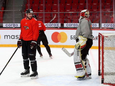 Открытая тренировка «Авангарда» перед стартом второго раунда плей-офф