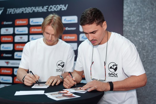 Пресс-конференция «Авангарда» в Санкт-Петербурге