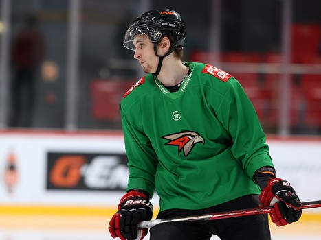 Раскатка «Авангарда» перед четвёртым матчем серии с «Металлургом»