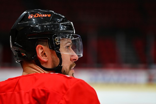 Раскатка «Авангарда» перед матчем с «Амуром»