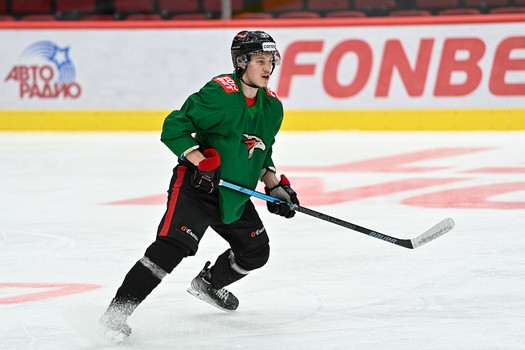 Раскатка «Авангарда» перед матчем с «Барысом»