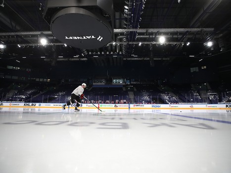 Раскатка «Авангарда» перед вторым матчем серии с «Ак Барсом»