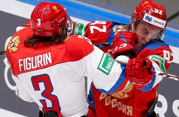 Сборная России одержала победу над молодёжной командой на St. Petersburg Cup