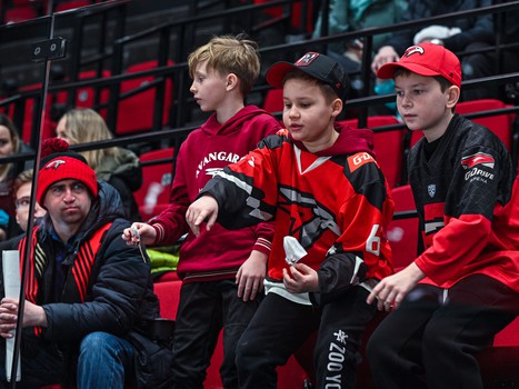 Открытая тренировка «Авангарда» перед плей-офф