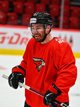 Открытая тренировка «Авангарда» перед вторым раундом плей-офф