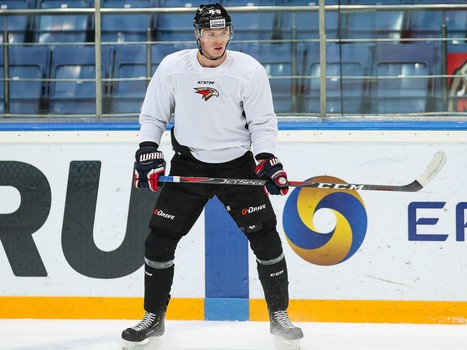 Первая тренировка Богдана Якимова в «Авангарде»