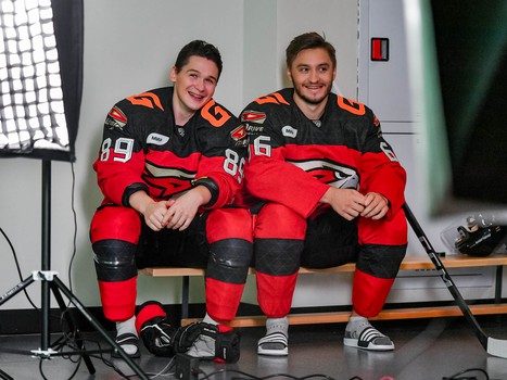 Бэкстейдж съёмки профайлов на сезон 2023/24