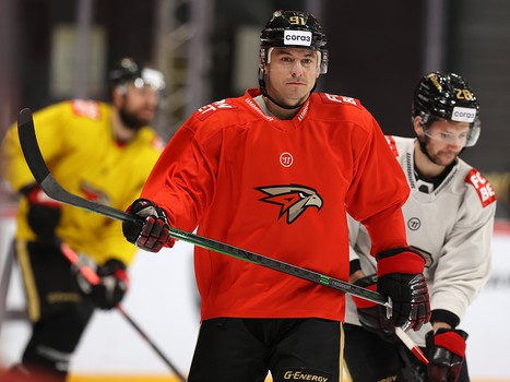 Раскатка «Авангарда» перед матчем с ХК «Сочи»