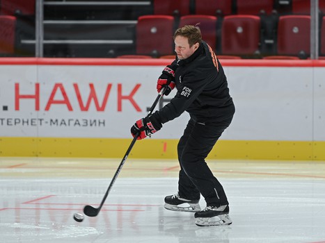 Тренировка «Авангарда» на G-Drive Арене