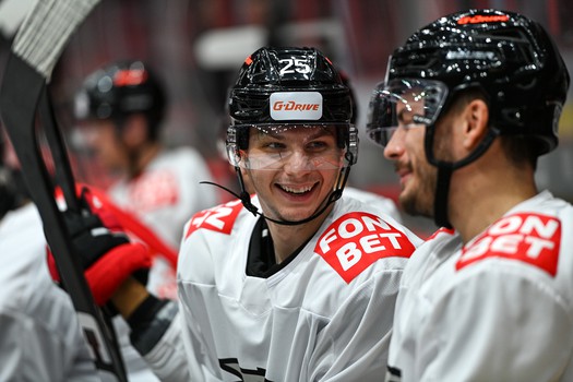 Раскатка «Авангарда» перед матчем с «Трактором»