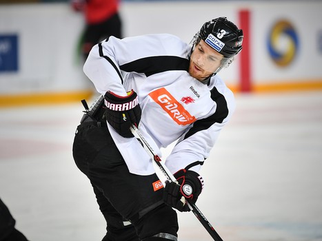 Раскатка "Авангарда" перед матчем с "Локомотивом"