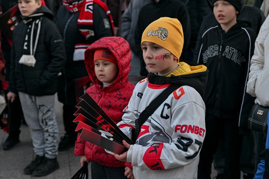 Фан-зона «Авангарда» в Городском саду