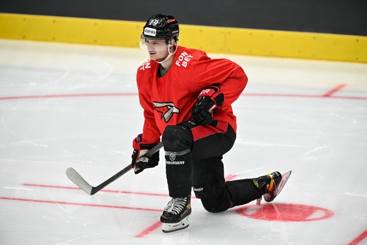 Раскатка «Авангарда» перед матчем с ЦСКА