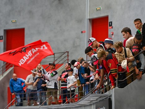 Открытая тренировка «Авангарда»