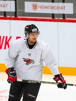 Раскатка «Авангарда» перед матчем с «Куньлунь Ред Стар»