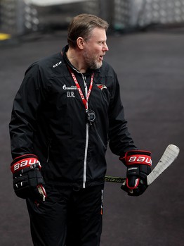 Тренировка «Авангарда» в Балашихе