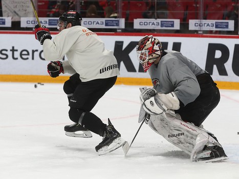 Открытая тренировка «Авангарда» перед стартом плей-офф