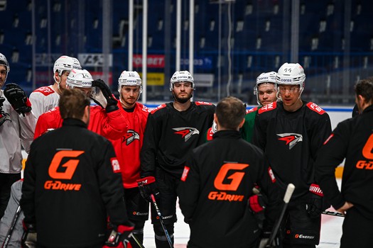 Раскатка «Авангарда» перед четвёртым матчем серии с «Локомотивом»