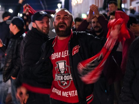 Омск празднует чемпионство «Авангарда»!