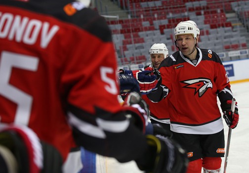 Ветераны «Авангарда» - сборная «Газпром нефти» 11:4