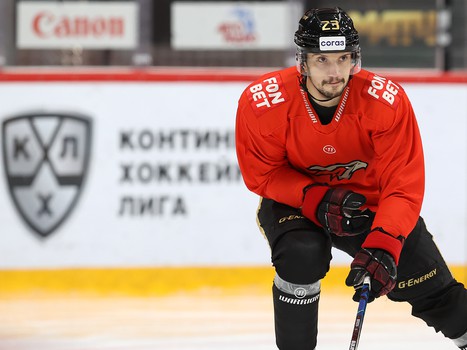 Раскатка «Авангарда» перед матчем с ХК «Сочи»