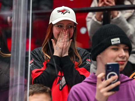 Открытая тренировка «Авангарда» перед плей-офф