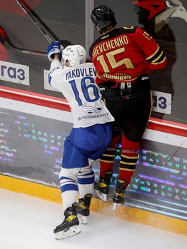 20.02.2022. Товарищеский матч. «Авангард» - «Динамо» Мск 1:4