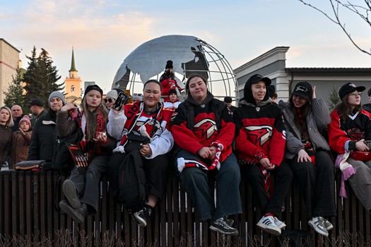 Фан-зона «Авангарда» в Городском саду