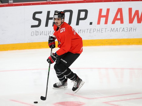 Первая тренировка Наиля Якупова в «Авангарде»