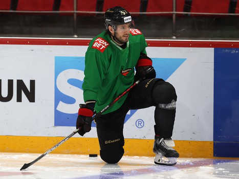 Раскатка «Авангарда» перед матчем против СКА