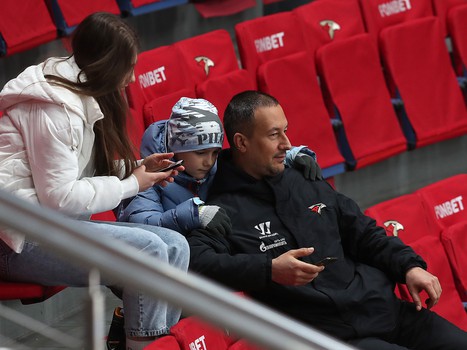 Открытая тренировка «Авангарда» перед вторым раундом плей-офф