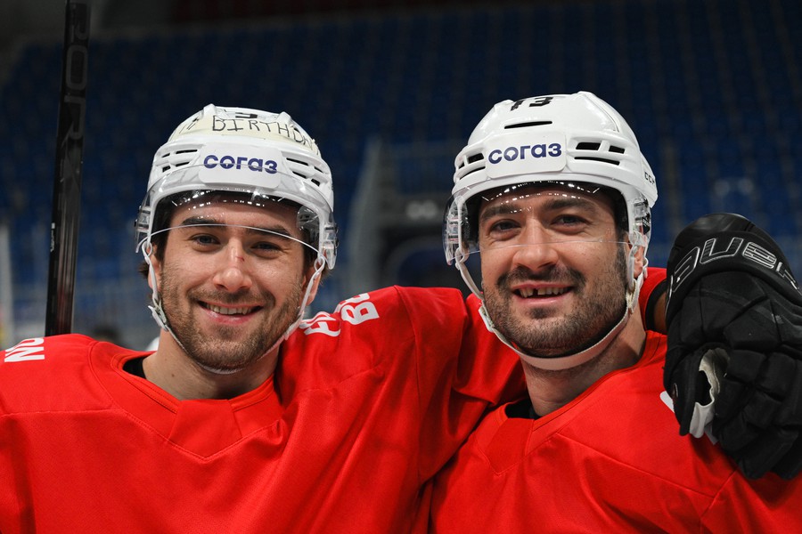 Раскатка «Авангарда» перед выездным матчем с «Драконами»