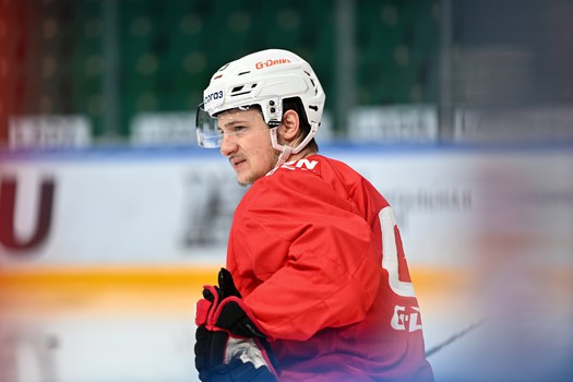 Раскатка «Авангарда» перед первым матчем финала Востока с «Ак Барсом»