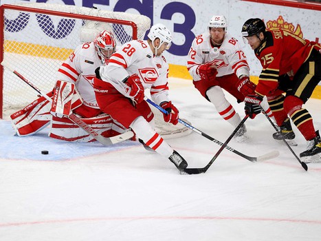 17.02.2022. Товарищеский матч. «Авангард» - «Спартак» 3:5